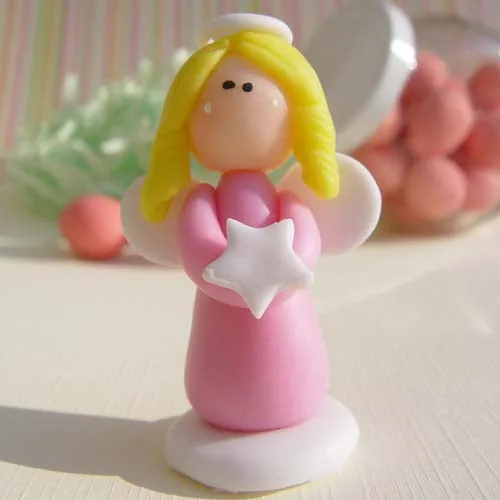 Angelita estrella recuerdo primera comunión personalizado