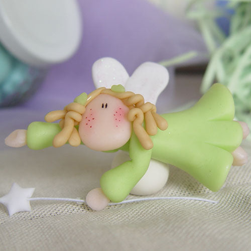 Angelito Volador Verde Manzana