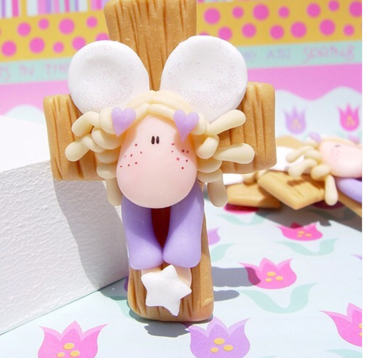 Cruz Angelita Lila Imán